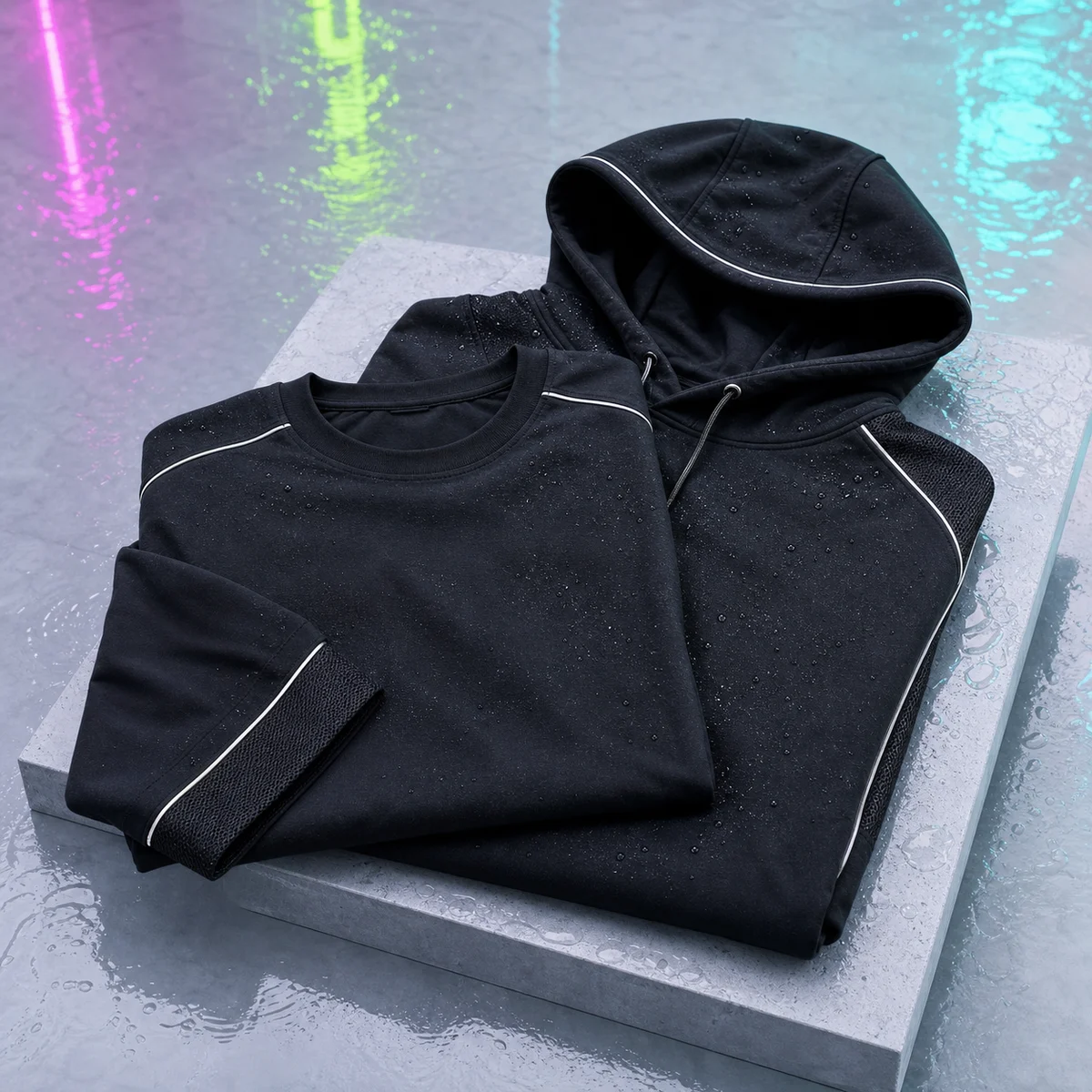 Streetwear tees and hoodies